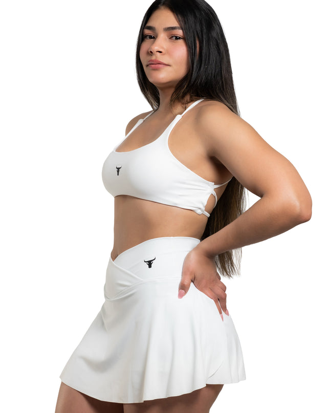 Falda CurveV Active Blanca